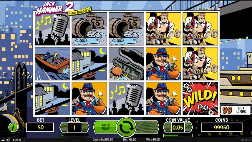 Игровой автомат «Jack Hammer 2» на портале казино Слотозал